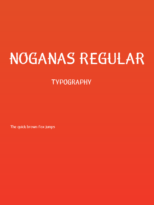 Noganas Regular Poster