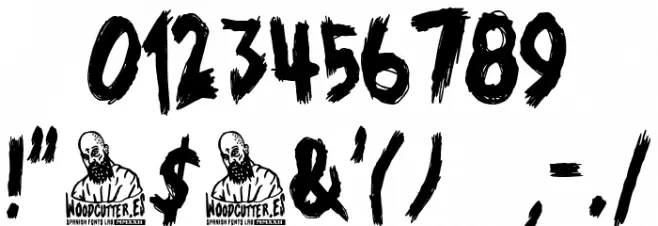 Noise Storming फ़ॉन्ट अन्य घर का काम