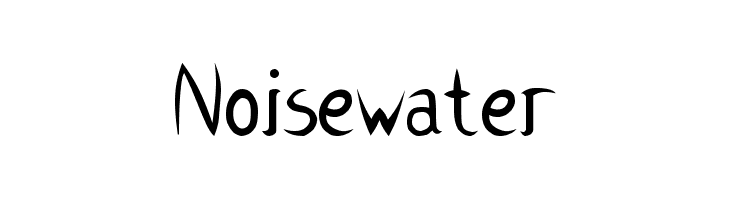 Noisewater  Free Fonts Download