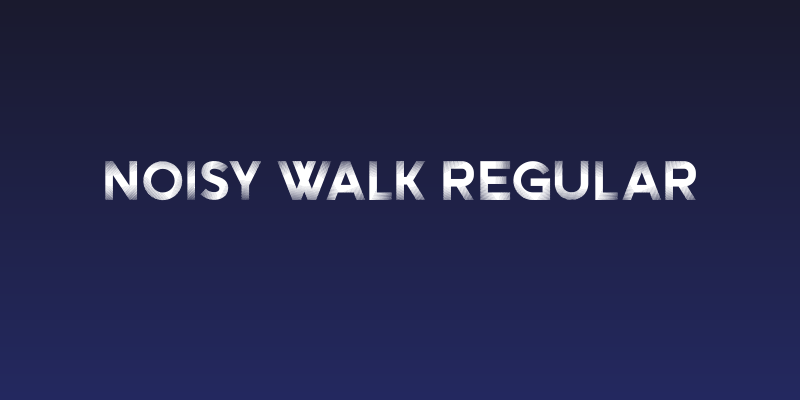 Noisy Walk Regular Social Header