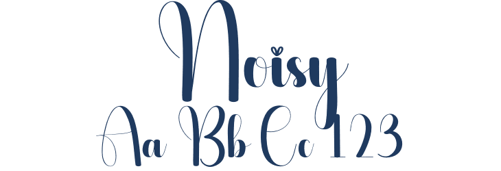 Noisy Font Preview