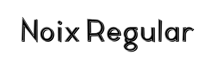 Noix Regular  Descarca Fonturi Gratis