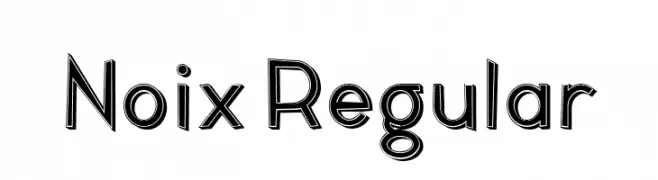 Noix Regular  Frei Schriftart Herunterladen