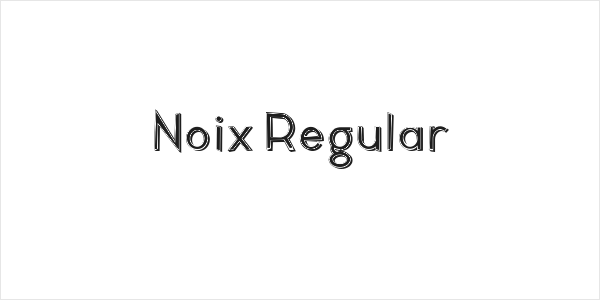 Noix Regular Logo