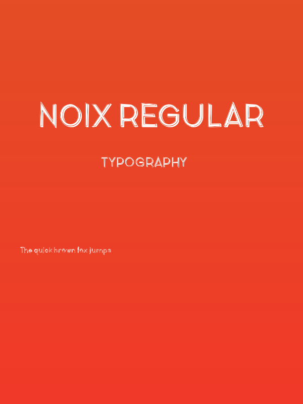 Noix Regular Poster