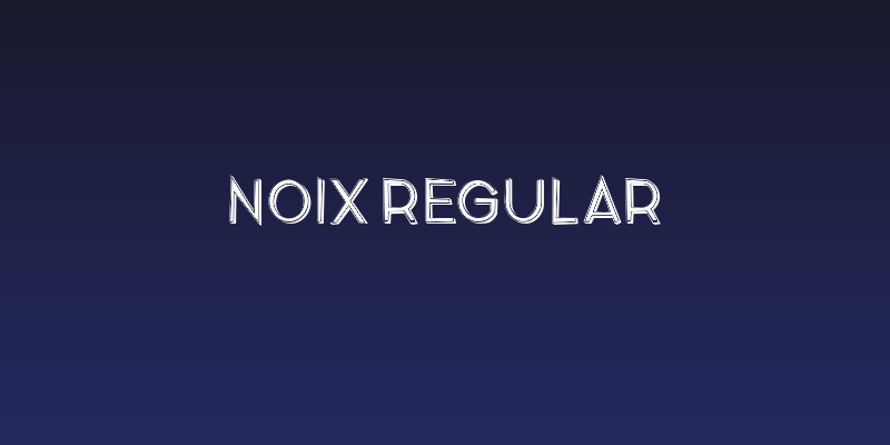 Noix Regular Social Header