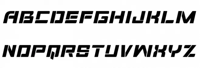 Noize Sport Free Vertion Regular Caratteri MAIUSCOLE