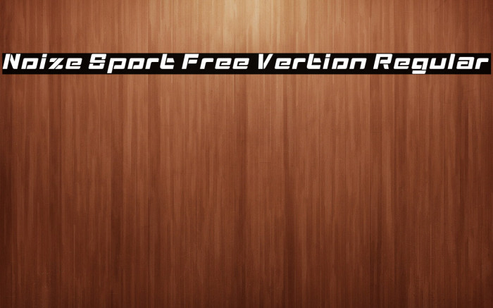 Noize Sport Free Vertion Regular Example 1