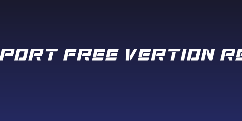 Noize Sport Free Vertion Regular Social Header