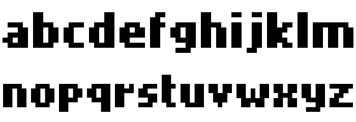 Nokia Cellphone FC Small フォント 小文字
