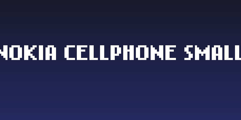 Nokia Cellphone Small Social Header