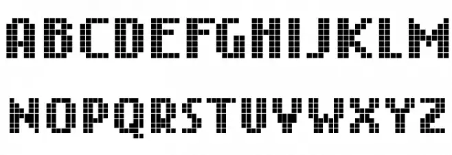Nokian2 Font UPPERCASE