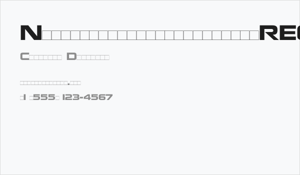 NokianvirallinenkirjasinREGULAR Business Card