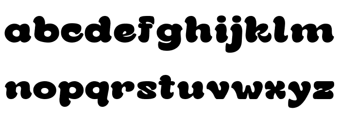 Nolger Demo Regular Font LOWERCASE