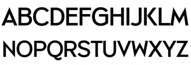 Nolinga Schriftart Groß