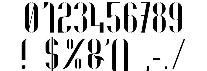 Nolla01 Font OTHER CHARS