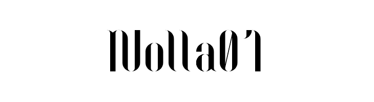 Nolla01 Font