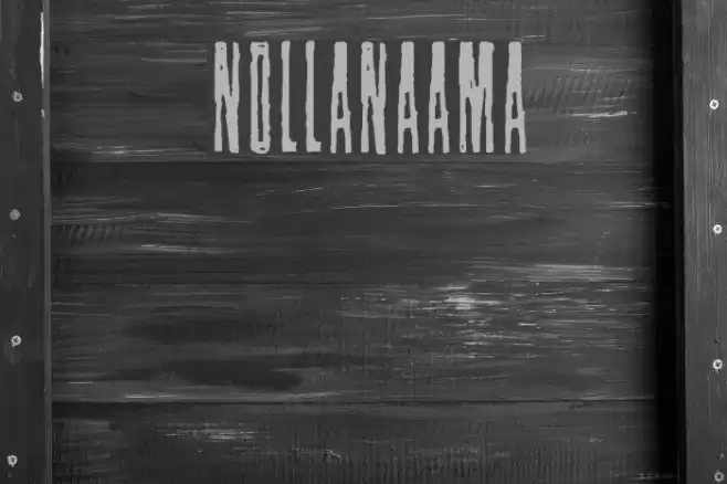 Nollanaama Font examples