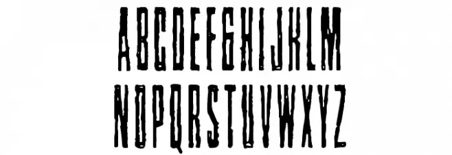 Nollanaama Schriftart Groß