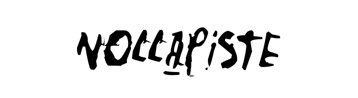 Nollapiste  Frei Schriftart Herunterladen