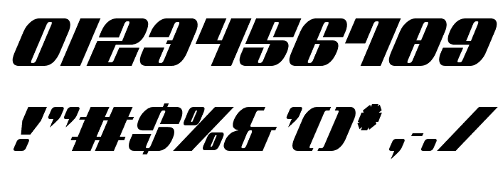 Nolo Contendre CondItal Font OTHER CHARS