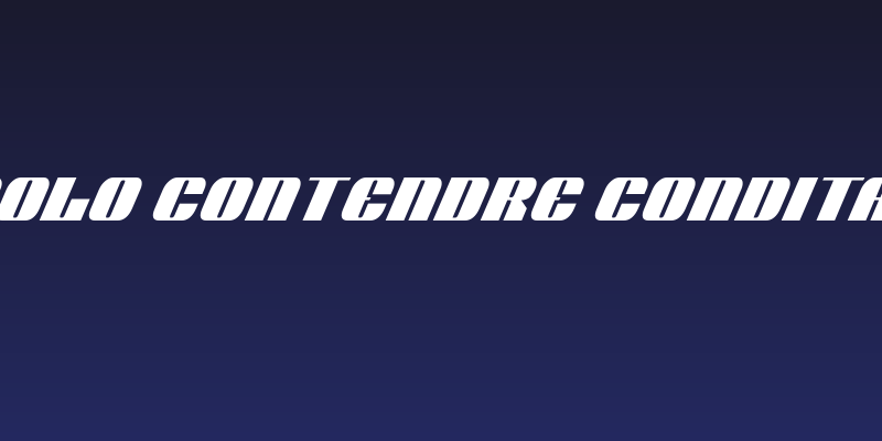 Nolo Contendre CondItal Social Header