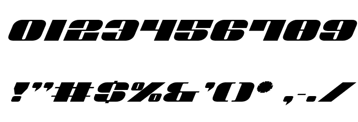 Nolo Contendre ExpItal Font OTHER CHARS