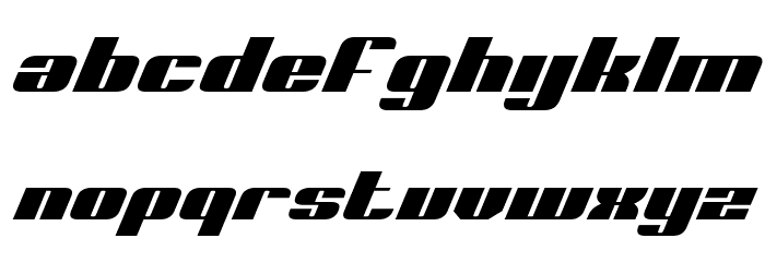Nolo Contendre ExpItal Font LOWERCASE