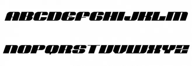 Nolo Contendre Expanded Italic Fonte MAIÚSCULAS