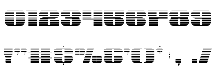 Nolo Contendre Gradient Font OTHER CHARS