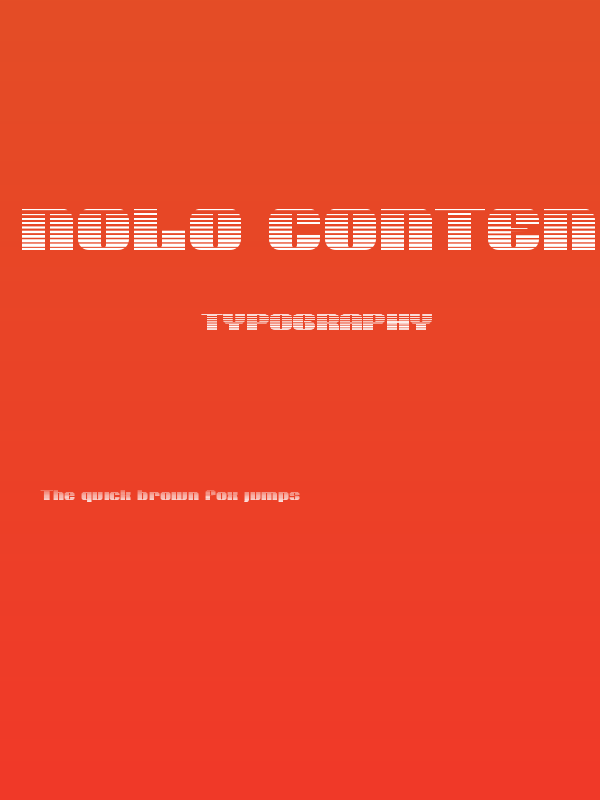 Nolo Contendre Gradient Poster