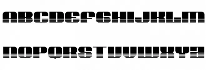 Nolo Contendre Halftone Schriftart Groß