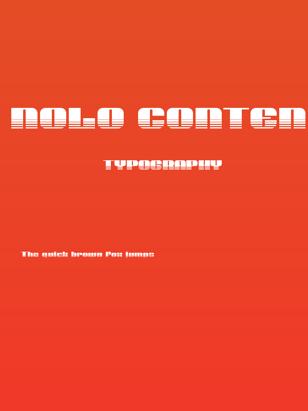 Nolo Contendre Halftone Poster