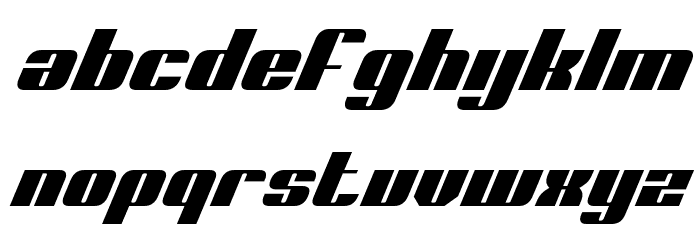 Nolo Contendre Italic Font LOWERCASE