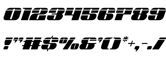 Nolo Contendre Laser Italic Font OTHER CHARS