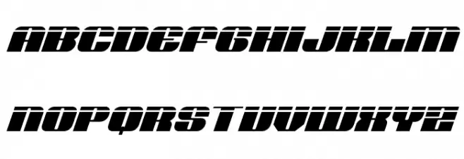 Nolo Contendre Laser Italic Caratteri MAIUSCOLE