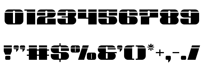 Nolo Contendre Laser Font OTHER CHARS