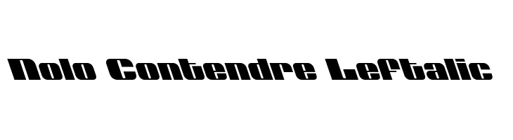 Nolo Contendre Leftalic  Fuentes Gratis Descargar