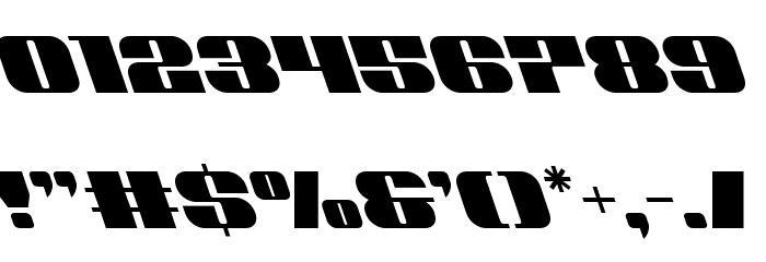 Nolo Contendre Leftalic Font OTHER CHARS