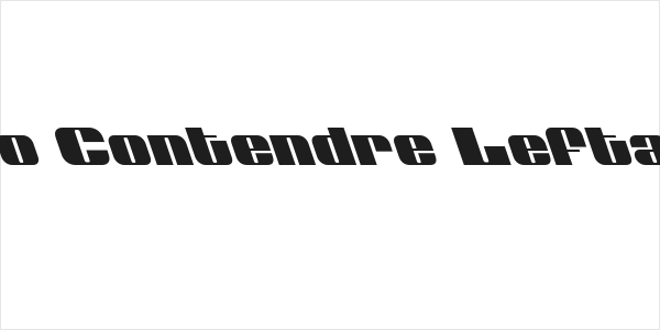 Nolo Contendre Leftalic Logo