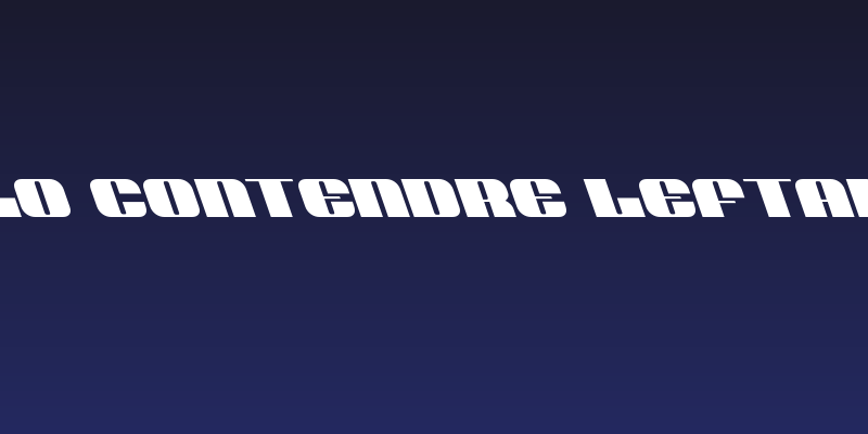 Nolo Contendre Leftalic Social Header