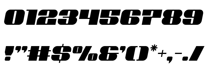 Nolo Contendre Semi-Italic Font OTHER CHARS