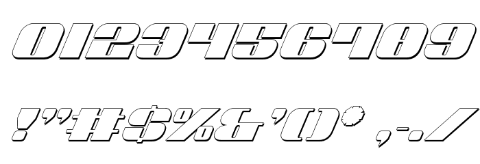 Nolo Contendre Shadow Italic Font OTHER CHARS