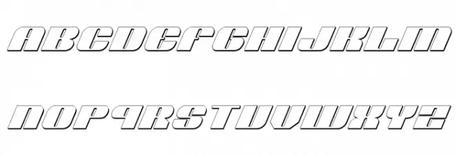 Nolo Contendre Shadow Italic Schriftart Groß
