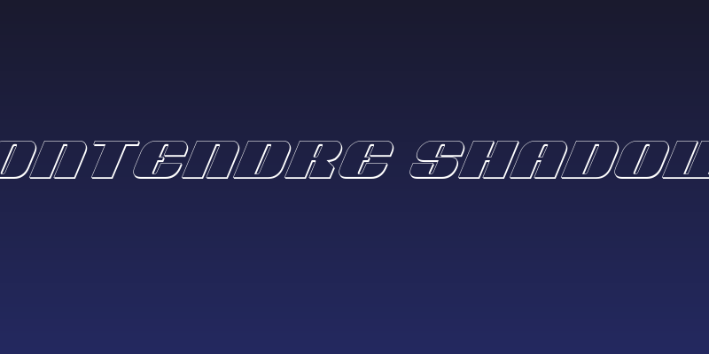 Nolo Contendre Shadow Italic Social Header