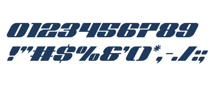 Nolo Contendre Super-Italic Other Characters