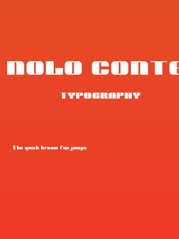 Nolo Contendre Poster