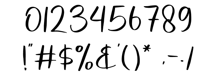 Nomad Font OTHER CHARS