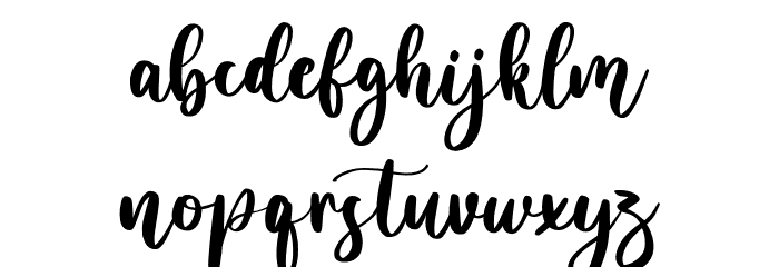 Nomad Font LOWERCASE