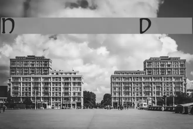 Nomarch Demo Font examples